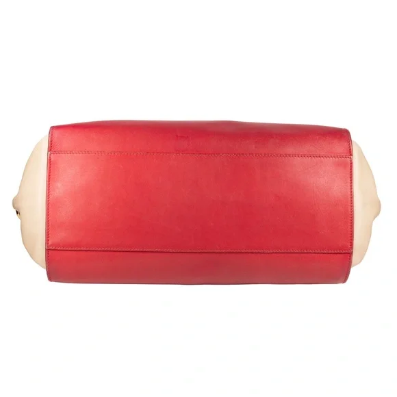 Salvatore Ferragamo Red and Orange Sofia Satchel - Picture 4 of 9